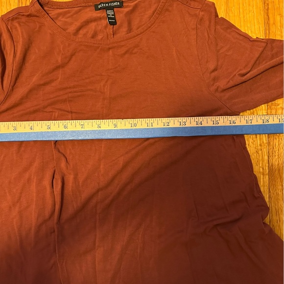 Eileen Fisher Top Long Sleeve Winter Spring Career Casual size PP/PTP 2 Pf6 - Picture 13 of 13